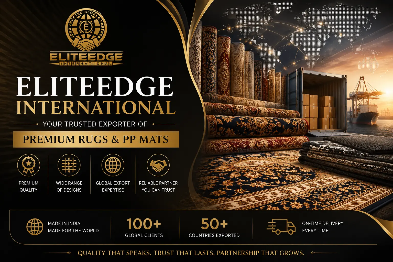 Premium Rugs & PP Mats | Eliteedge International