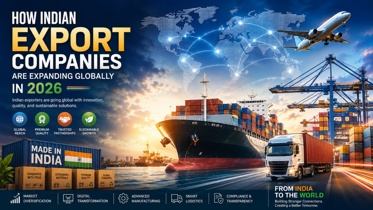 How Indian Export Companies Are Expanding Globally in 2026