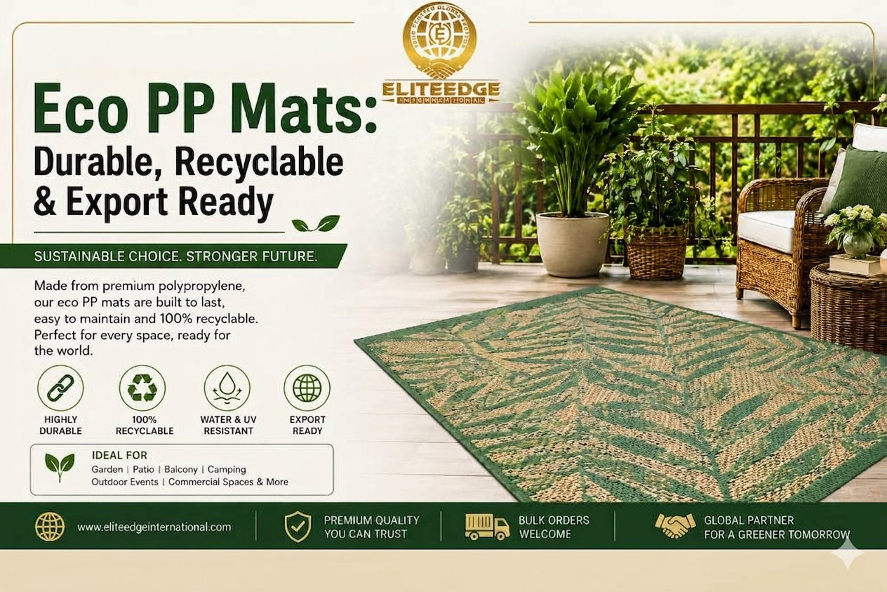 Eco PP Mats: Durable, Recyclable & Export Ready