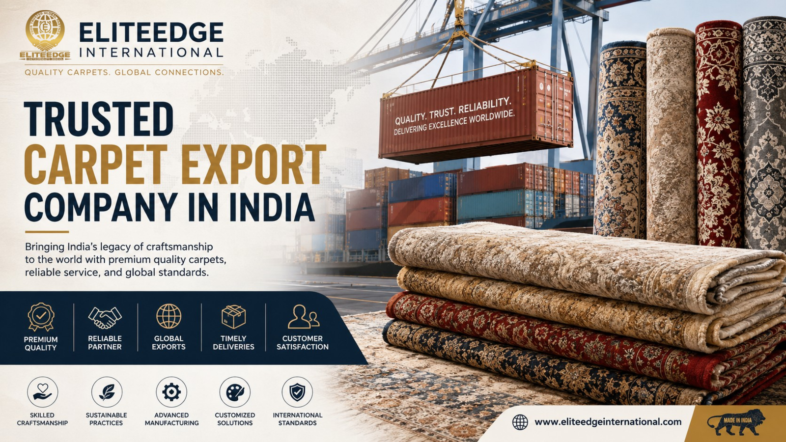 Eliteedge International – Trusted Carpet Export Company in India