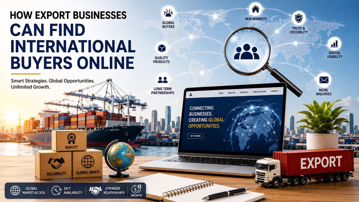 How Export Businesses Can Find International Buyers Online