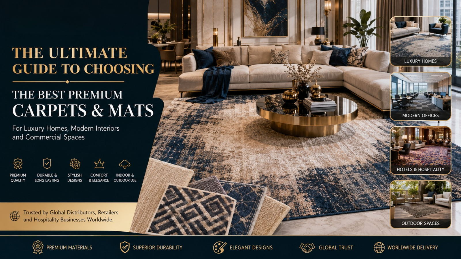 Elitedge Guide: Choosing the Best Premium Carpets & Mats