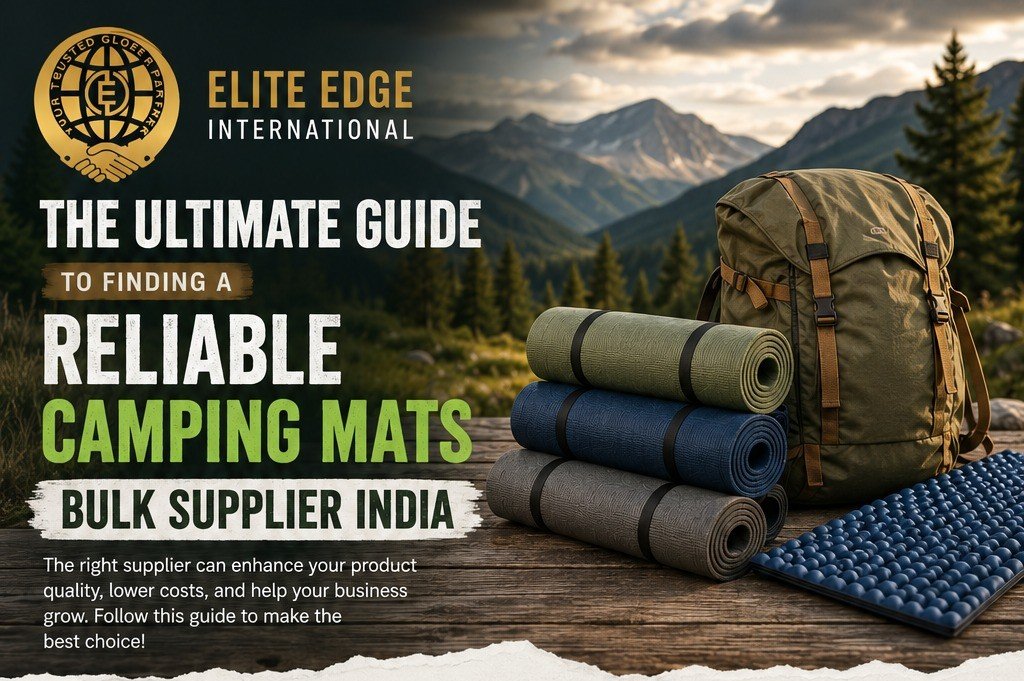 The Ultimate Guide to Finding a Reliable Camping Mats Bulk Supplier India
